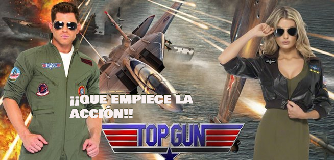 DISFRACES TOP GUN