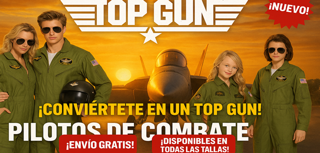 DISFRACES TOP GUN 2