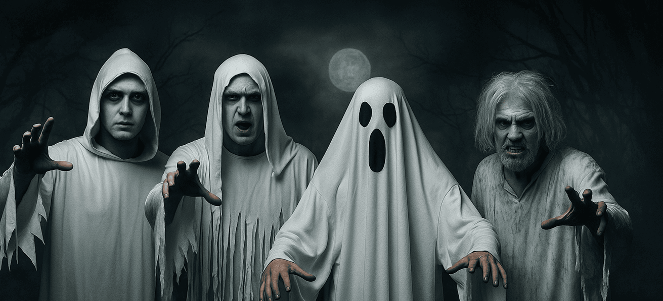Disfraces de Fantasmas para Hombres: Terror y Misterio en Halloween