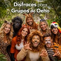 Disfraces para Grupos de Ocho Pack Ahorro .