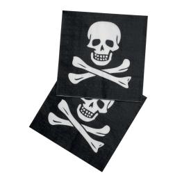 12 servilletas piratas (33x33 cm)