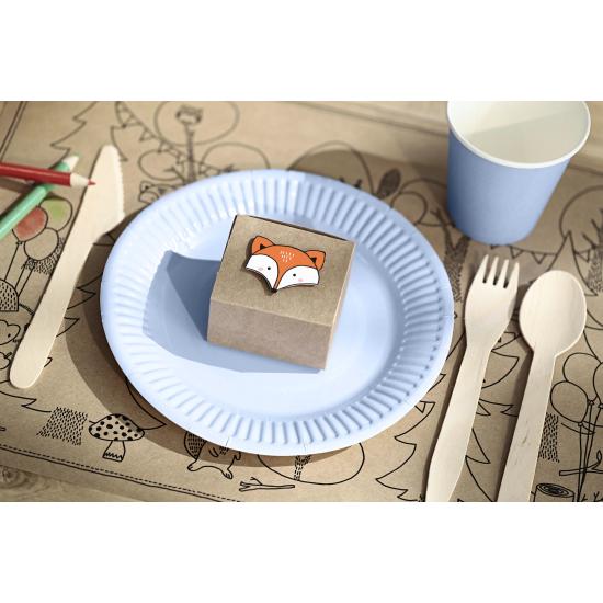 18 cubiertos de madera - Woodland