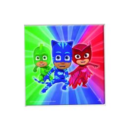 20 servilletas PJ Masks (33x33 cm)