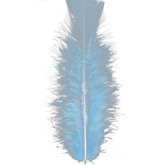 50 Plumas Adulto Unisex, Brasileños, Carnaval Brasileño, Fiestas Temáticas, 10 Cm Aprox.