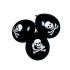 6 Globos Calavera 25 cms