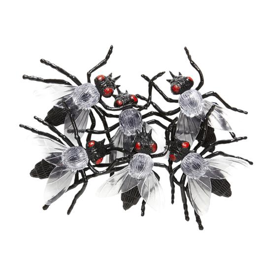 6 moscas infectadas Halloween