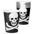 6 Vasos Calavera 25 cl