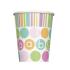 8 vasos - Pastel Baby Shower