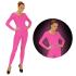 Body rosa fluorescente para mujer