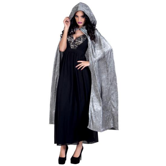 Capa con Capucha Gris para adulto