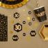 Confeti para mesa "30" - Glitz & Glamour Black & Gold