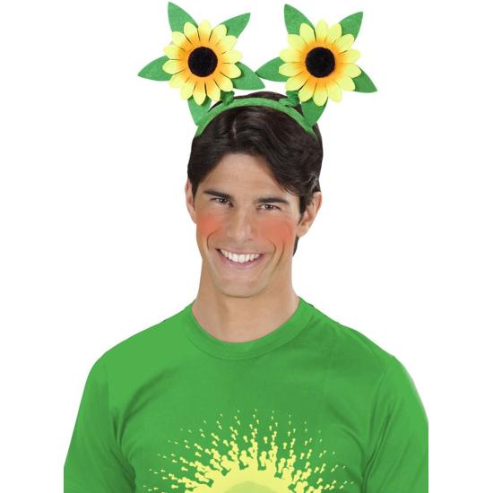 Diadema con girasoles ^