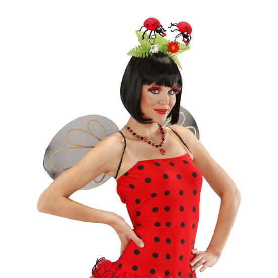 Diadema de mariquitas en la naturaleza para adulto