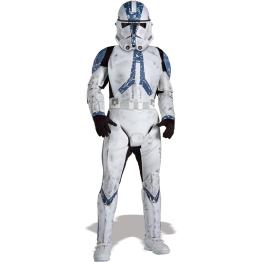 Disfraz de Clone Trooper Legión 501 Star Wars deluxe para niño