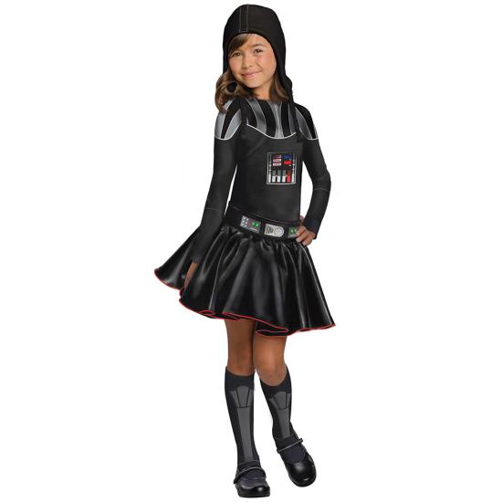 Disfraz de Darth Vader para niña