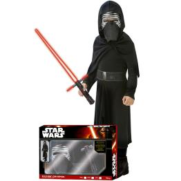 Disfraz de Kylo Ren con espada láser Episodio 7 para niño en caja