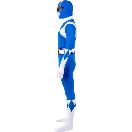 Disfraz de Power Ranger Azul Segunda piel