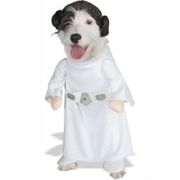 Disfraz de Princesa Leia para perro