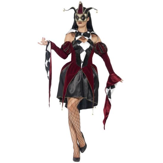 Disfraz de arlequín veneciana para mujer