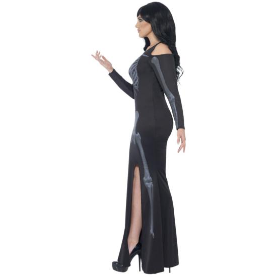 Disfraz de esqueleto impactante para mujer talla grande
