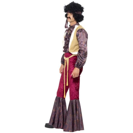 Disfraz adulto Super Rey de la Pista años 70.