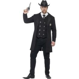 Disfraz de Sheriff Pat Garrett para hombre