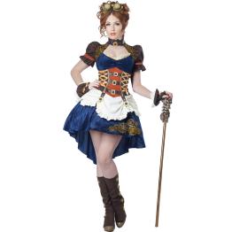 Disfraz Lady Steampunk Mundo para adulta