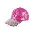 Gorra de Lentejuelas Rosa para adulta