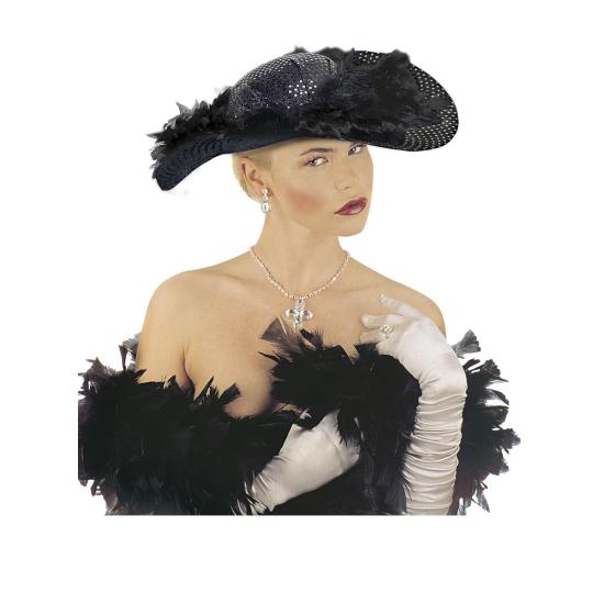 Sombrero de realeza francesa para mujer