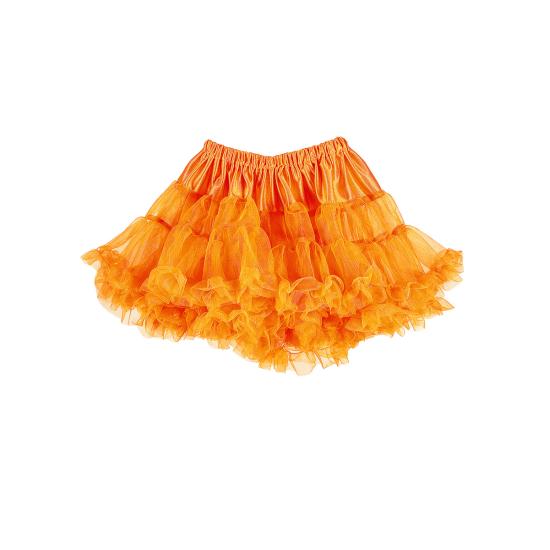 Tutú naranja neón mujer