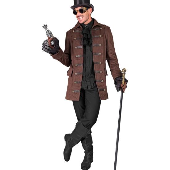 Abrigo Marrón es ideal para encarnar diferentes personajes LUJO