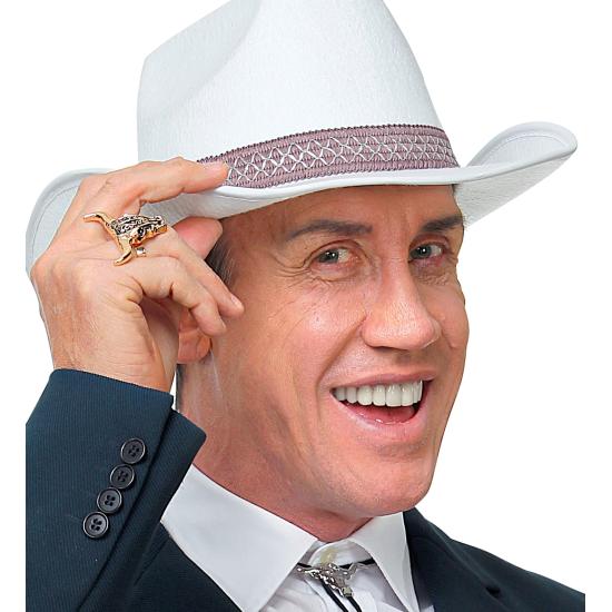 Anillo Dorado Calavera de Búfalo