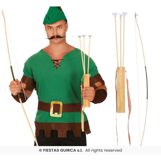 Arco 105 cms. con tres flechas