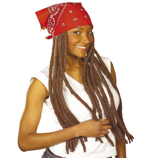 Bandana con Rastas surtidas en 4 colores .