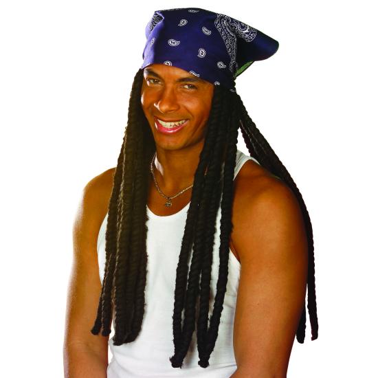 Bandana con Rastas surtidas en 4 colores .