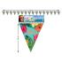 Banderines Fiestas Hawainas Aloha 213 cms