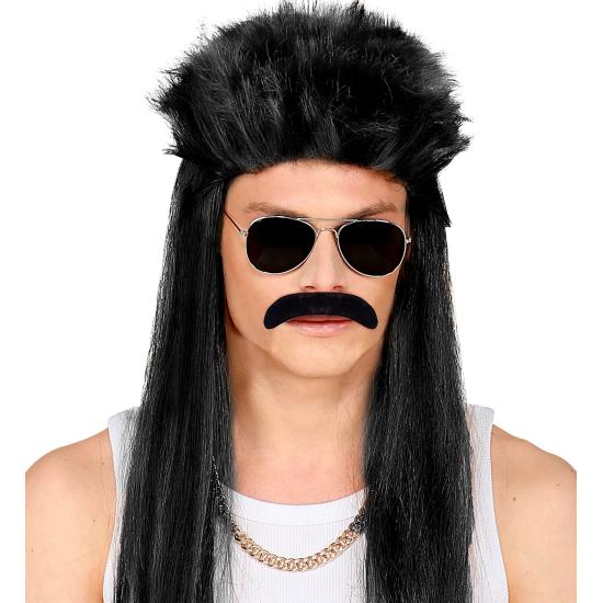 Bigote negro años 80