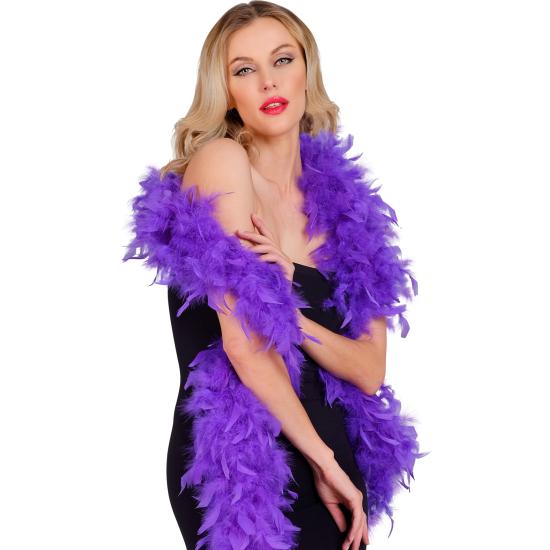 Boa de Plumas Morada – 1,80 m – 80 g