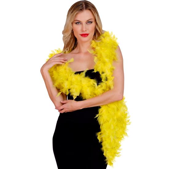 Boa pluma Amarilla/Verde lujo 1,80 mts 50 gramos
