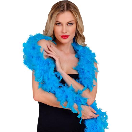 Boa pluma Azul lujo 1,80 mts 50gramos