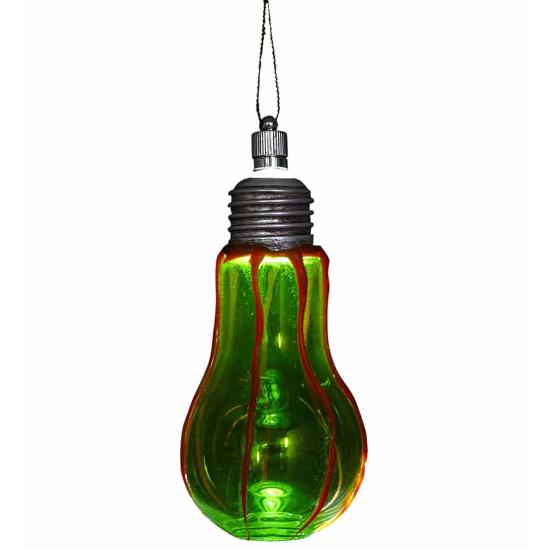 Bombilla Ensangrentada con Luz verde. ita