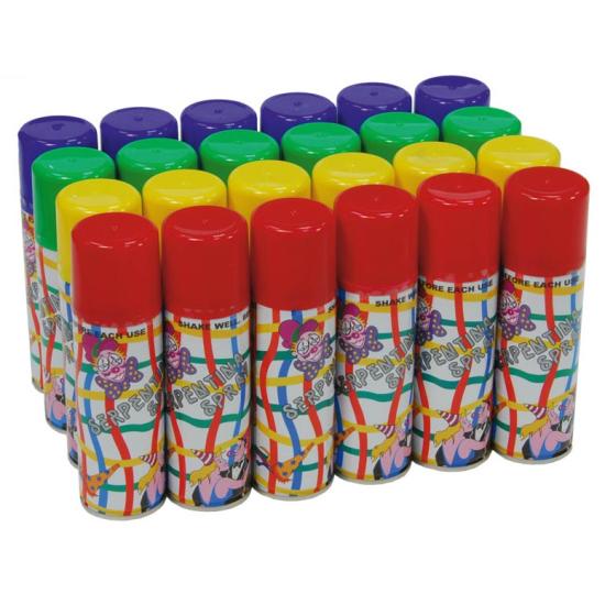 Bote 175 Spray serpentinas 83 ml