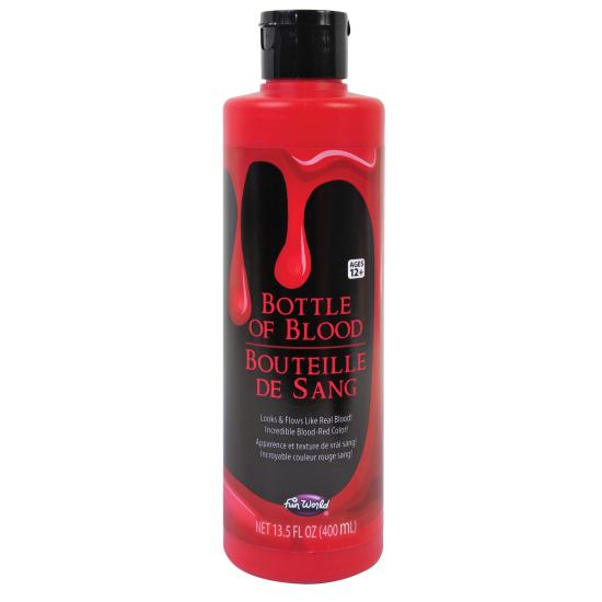 Botella de sangre (400 ml) Profesional Fun World