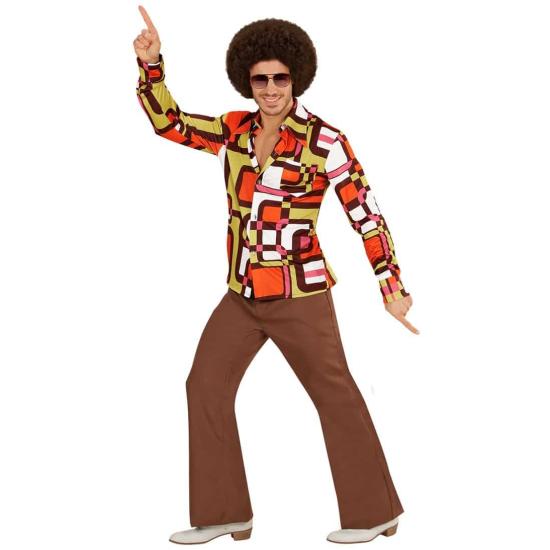 Camisa  años 70 adulto Tubes*