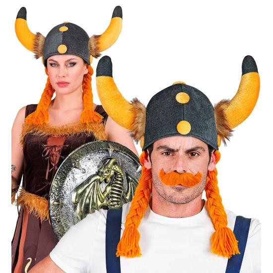 Casco de Galo Obelix con Trenzas