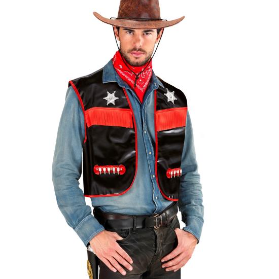 Chaleco para Disfraz de Vaquero Hombre Adulto
