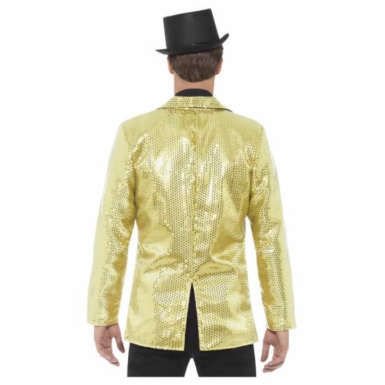 Chaqueta Lentejuelas Dorada  adulto