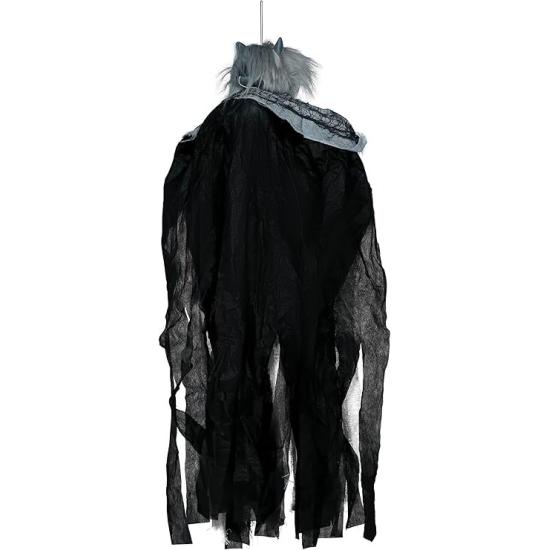Colgante Hombre Lobo con Luz, Sonido y Movimiento 120 cm – Decoración de Halloween
