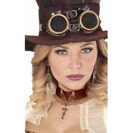 Collar Steampunk con llave