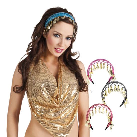 Diadema Zingara con Monedas